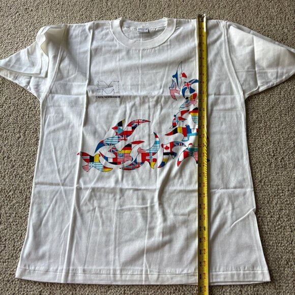 🎀 Buy 2 Get 1 Free 🎀 Arkana Memorial Caen Normandie T-Shirt Made in France - Picture 7 of 7